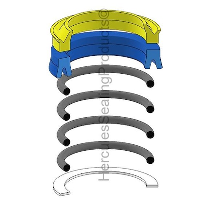 Nissan - After Market Parts Hydraulic Cylinder Repair Kit- 40 mm Rod Kit 58699-L6011